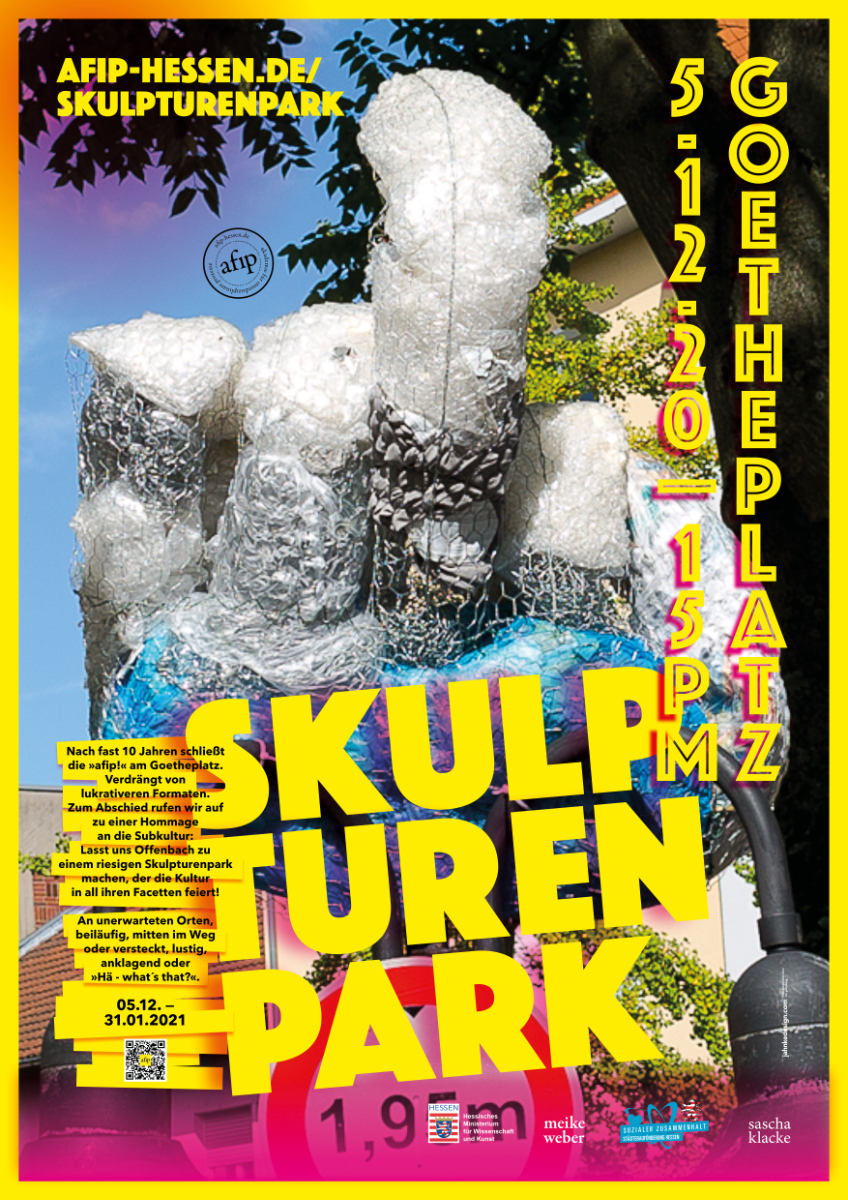 skulpturenpark offenbach plakat